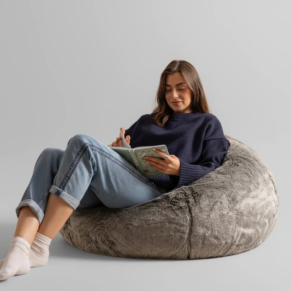 مبل شنی خزدار  و حوله ای