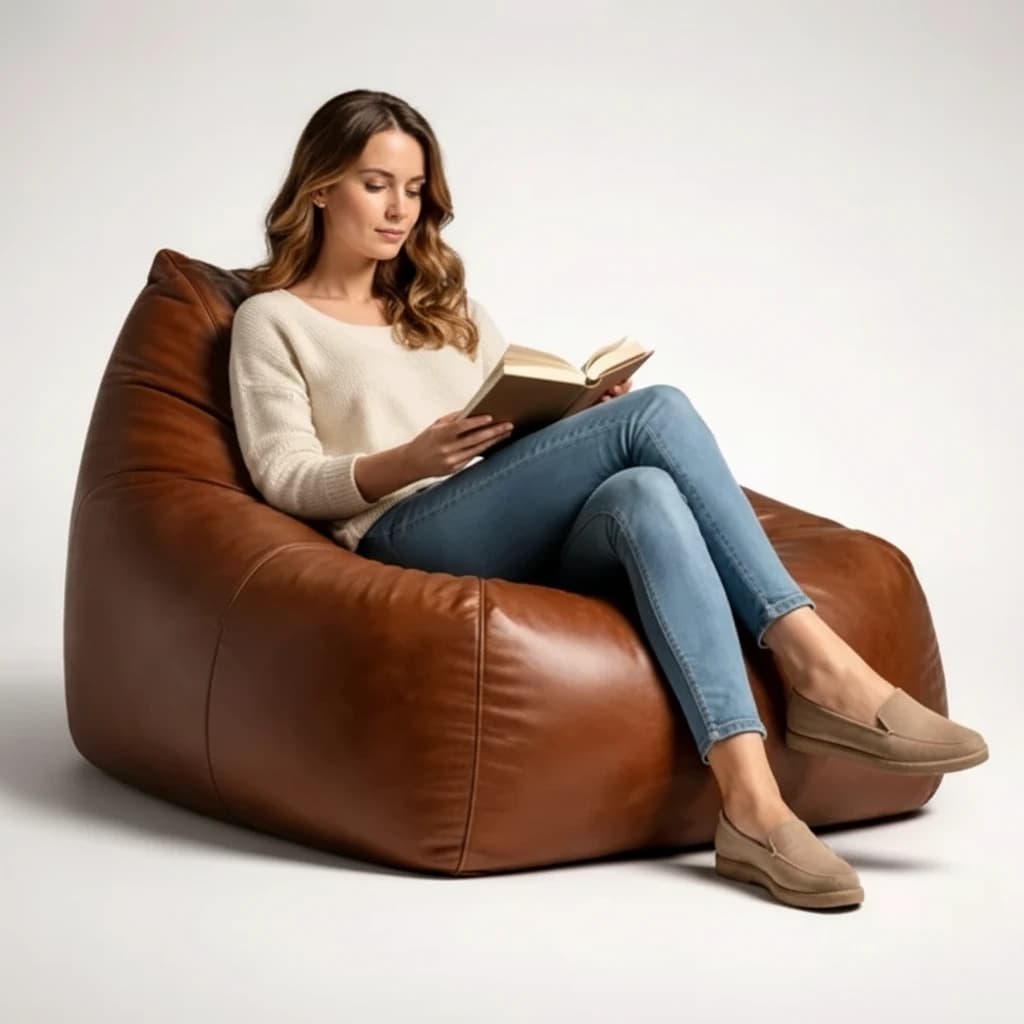 مبل شنی چرمی