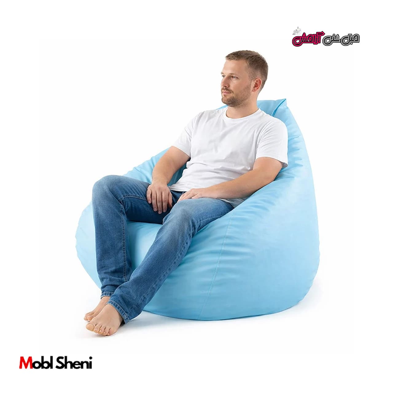 مبل شنی شیبدار چرمی