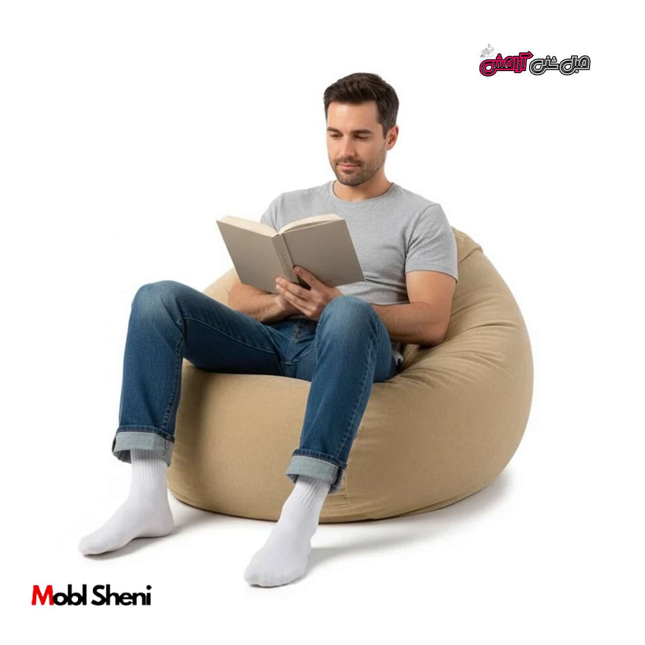 مبل شنی تکنفره راحتی مخمل