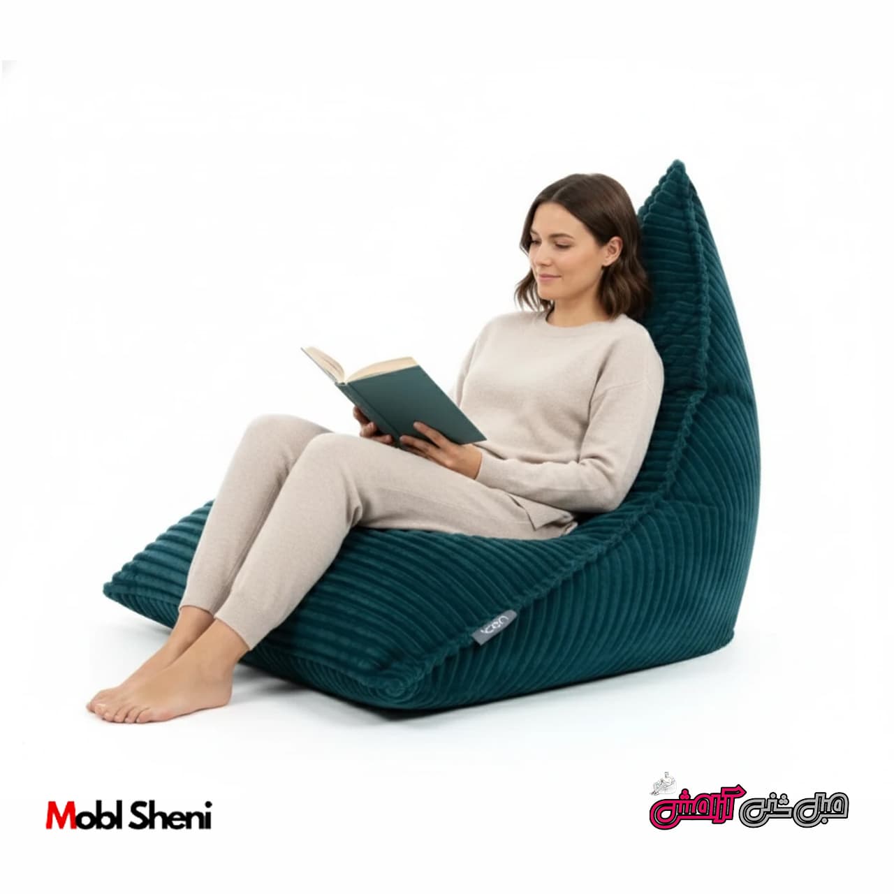 مبل شنی راحتی شیبدار کبریتی