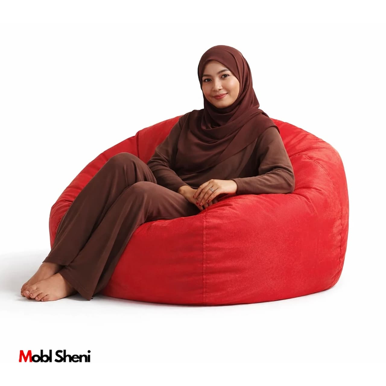 مبل شنی بزرگسال رنگی