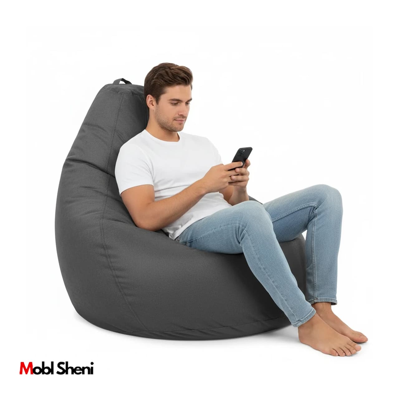 مبل شنی راحتی تکنفره مخمل